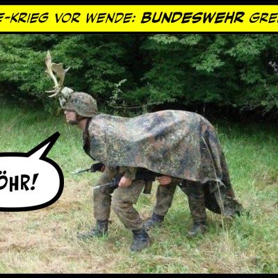 Bundeswehr greift ein