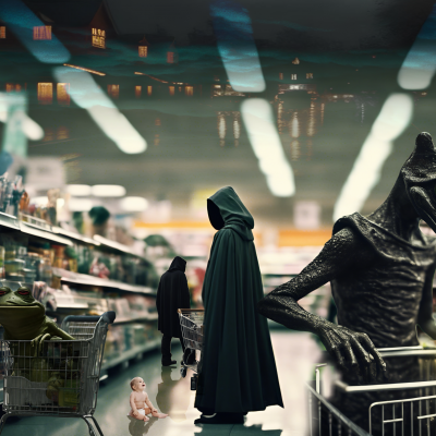 Abends im Rewe