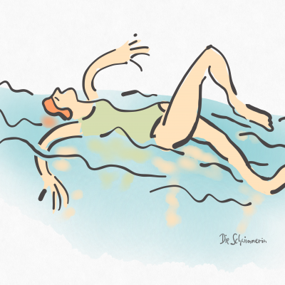 Die Schwimmerin