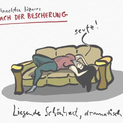 Weihnachten bizarr