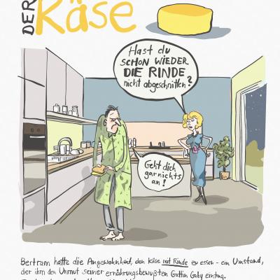 Menschen und ihre Macken: Der Käse