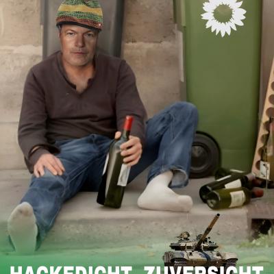 Ehrliche grüne Wahlplakate: Habeck