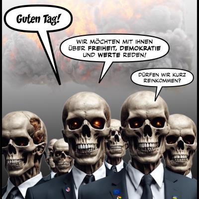 Vorsicht vor Vertretern!